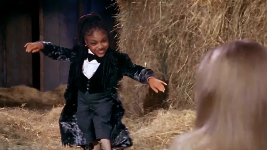Rumpelstiltskin AI video, part 4: Arms out, tiptoe dance