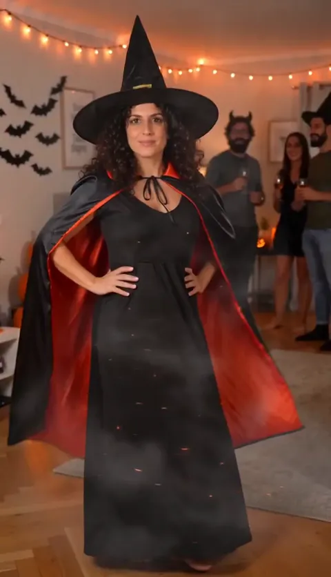 Halloween Costume AI video, part 4: Costume on